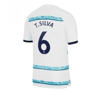 Chelsea Thiago Silva #6 Fotballklær Bortedrakt 2022-23 Kortermet